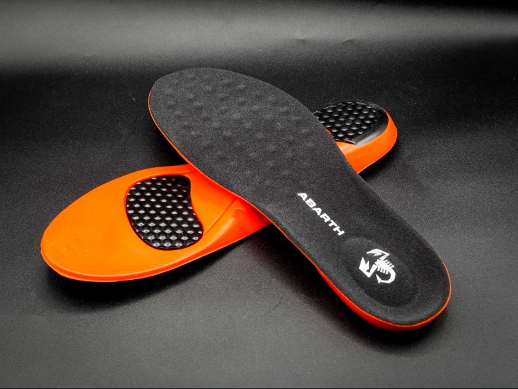 ABARTH Accessory Shoe Sole Inserts w/ ABARTH Branding